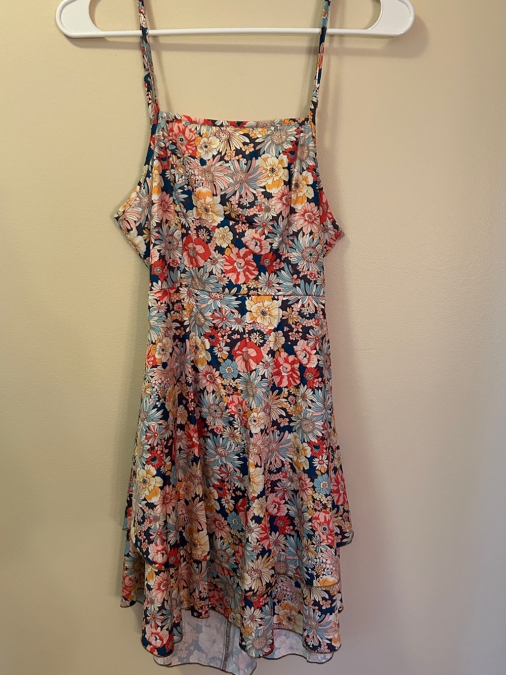 SHEIN Floral Sundress in Multicolor